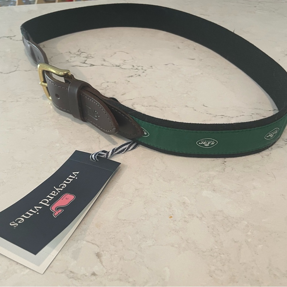 Mens NY Jets Belt Size 36
